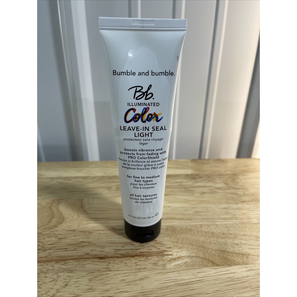 Bumble and Bumble Illuminated Color Leave-In Seal LIGHT, 5oz/150mL, NEW